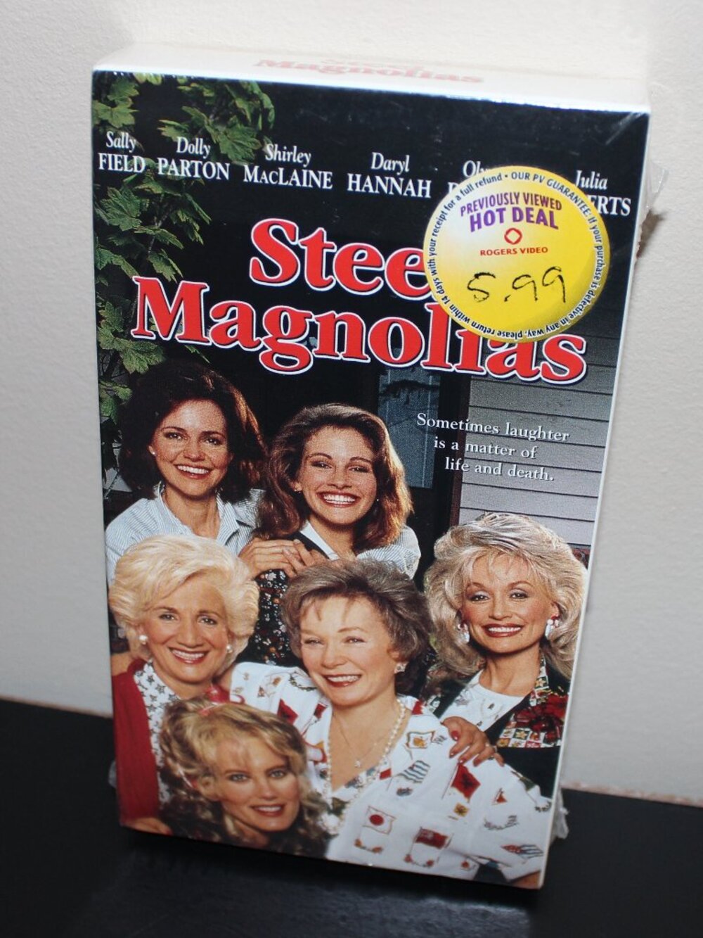 3/$55❤️sealed 2000 STEEL MAGNOLIAS VHS Sally Field Dolly Parton Shirley MacLaine
